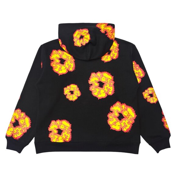 Denim Tears x Offset Wreath Hoodie Sweatshirt Black - Picture 2 of 4